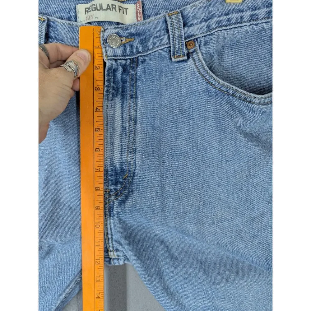 2009 Levi's 505 Jeans Mens 36x30 Regular Fit Straight Leg